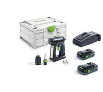 Festool akumulatora urbis-skrūvgriezis C 18 HPC 4,0 I-Plus