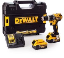 Dewalt 18V XR Triecienurbjmašīna-skrūvgriezis 5,0Ah