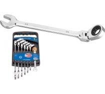 Super Ego Kombinēto uzgriežņu atslēgu komplekts ar sprūdrata mehānismu Super Ego 8-19 mm (9 gab.)
