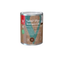 Tikkurila Valtti Plus Terrace Oil brūna eļļa koka terasēm, dārza mēbelēm - 2.7 L