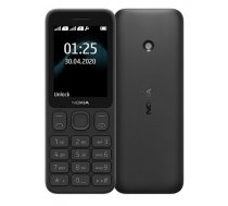 Nokia Mobilais tālrunis NO125 DS black 125