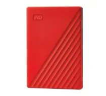 Western Digital Cietais disks WDBYVG0020BRD-WESN External HDD|WESTERN DIGITAL|My Passport|2TB|USB 2.0|USB 3.0|USB 3.2|Colour Red|WDBYVG0020BRD-WESN