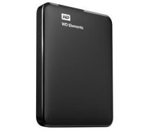 Western Digital Cietais disks WDBU6Y0040BBK-WESN External HDD|WESTERN DIGITAL|Elements Portable|4TB|USB 3.0|Colour Black|WDBU6Y0040BBK-WESN