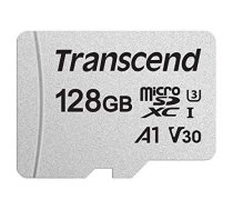 TRANSCEND Atmiņas karte TS128GUSD300S MEMORY MICRO SDXC 128GB/C10 TS128GUSD300S TRANSCEND
