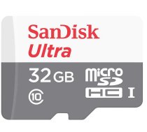 SANDISK BY WESTERN DIGITAL Atmiņas karte SDSQUNR-032G-GN6TA MEMORY MICRO SDHC 32GB UHS-I/W/A SDSQUNR-032G-GN6TA SANDISK