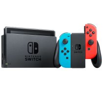 NINTENDO Spēļu konsole 210211 Nintendo Switch - Neon Blue + Neon Red Joy-Con