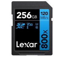 Lexar Atmiņas karte LSD0800256G-BNNNG MEMORY SDXC 256GB UHS-I/LSD0800256G-BNNNG LEXAR