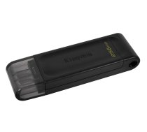 Kingston USB zibatmiņa DT70/256GB Kingston USB Flash Drive DataTraveler 70 256 GB, USB 3.2 Gen 1 Type-C, Black