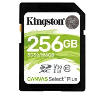 Kingston Atmiņas karte SDS2/256GB Kingston Canvas Select Plus - flash memory card - 256 GB - SDXC UHS-I