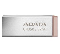 ADATA USB zibatmiņa UR350-32G-RSR/BG MEMORY DRIVE FLASH USB3.2 32GB/BROWN UR350-32G-RSR/BG ADATA