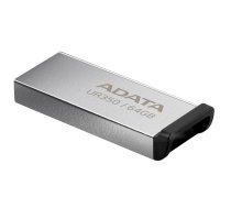 ADATA USB zibatmiņa UR350-64G-RSR/BK MEMORY DRIVE FLASH USB3.2 64GB/BLACK UR350-64G-RSR/BK ADATA