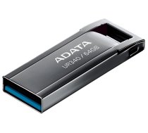 ADATA USB zibatmiņa AROY-UR340-64GBK MEMORY DRIVE FLASH USB3.2 64GB/BLACK AROY-UR340-64GBK ADATA