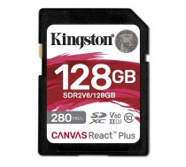 Kingston Atmiņas karte SDR2V6/128GB Kingston UHS-II Video Speed Class (V60) | 128 GB | SD | Flash memory class Class 10, UHS-II, U3, V60