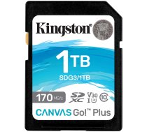 Kingston Atmiņas karte SDG3/1TB MEMORY SDXC 1TB UHS-I/SDG3/1TB KINGSTON