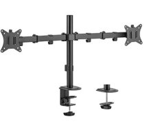 GEMBIRD Galda kronšteins diviem monitoriem MA-D2-01