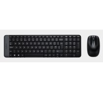 Logitech Bezvadu klaviatūras un peles komplekts 920-003161 MK220