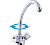 Sink lever mixer for low presure water CHROME - Barva chrom,Rozměr 3/8''