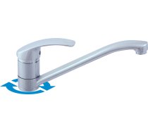 Sink lever mixer MISSISSIPPI - Barva chrom,Rozměr 1/2'',Spořící kartuš MS005.5ECO