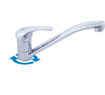 Sink lever mixer - Barva chrom,Rozměr 1/2'',Typ ručky SA305.5