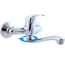 Sink lever mixer SAZAVA - Barva chrom,Rozměr 150 mm,Typ ručky SA301.5/26