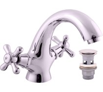 Basin lever mixer MORAVA RETRO - Barva chrom,Rozměr 3/8''