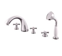 Bath mixer MORAVA RETRO - Barva chrom,Rozměr 3/8''