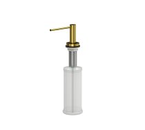 JUDY Round liquid dispenser / gold nano PVD