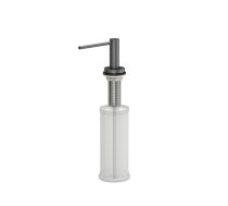 JUDY Round liquid dispenser / graphite metal