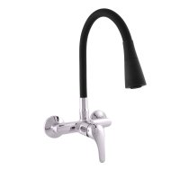 Sink lever mixer with flexible spout and shower - Barva chrom,Rozměr 100 mm,Typ ručky SA002.0/13