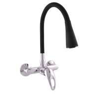 Sink lever mixer with flexible spout and shower - Barva chrom,Rozměr 100 mm,Typ ručky SA302.0/13