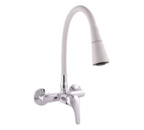 SAZAVA Sink lever mixer with flexible spout - Barva chrom/šedá,Rozměr 100 mm,Typ ručky SA002.0/13S