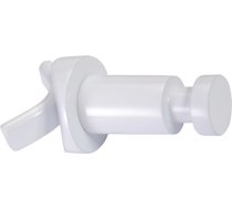 RAWELL: Radiator single robe hook, white