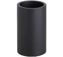 GAMMA: Round toothbrush holder free standing, black