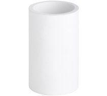 GAMMA: Round toothbrush holder free standing, white