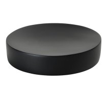 GAMMA: Round soap dish free standing, black