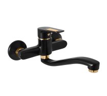 Washbasin/Sink faucet COLORADO BLACK MATT/GOLD - Barva černá matná/zlato,Rozměr 100 mm