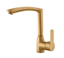 Sink lever mixer ZAMBEZI GOLD BRUSHED - Barva ZLATÁ - kartáčovaná ,Rozměr 1/2'',Povrchová úprava PVD