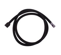 šļūtene 1/2“xM15x1 izlietnes jaucējkrāniem - 150 cm - plastmasa - melna, PH1507C