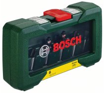 6-daļīgs frēžu komplekts 8mm kāts BOSCH 2607019463