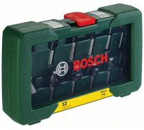 12- daļīgs frēžu komplekts 8mm kāts BOSCH 2607019466