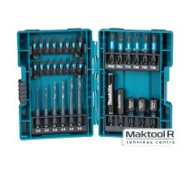 Urbju un uzgaļu komplekts 33gab Impact Black (2.5-5mm PH PZ Torx) Makita B-66896