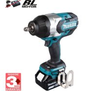Akumulatora uzgriežņu atslēga 18V Makita DTW1002Z (1/2″, 1200Nm)