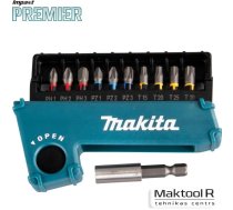 Torsion uzgaļu komplekts (Ph Pz Torx 11gab) Impact Premier Makita E-03567