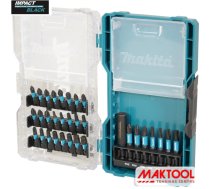 Uzgaļu komplekts (32gab) iepakojumā ar displeju Impact Black (Ph Pz Torx) 1/4hex Makita E-22919