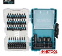 Uzgaļu komplekts (36gab) iepakojumā ar displeju Impact Black (Ph Pz Torx) 1/4hex Makita E-22925