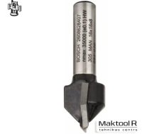 V-veida gropju frēze 8mm D16mm L16mm G45mm 90° Bosch 2608628407