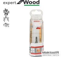 Ieliekto gropju frēze ExpertForWood 8mm R3mm D6mm L127mm G508mm Bosch 2608629368