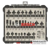 Jauktu frēžu komplekts (30gab) 1/4 kāts Bosch 2607017476