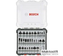 Jauktu frēžu komplekts (30gab) 8mm kāts Bosch 2607017475