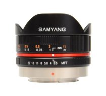 SAMYANG OBJEKTIVS 7,5MM FISHEYE 3,5 MICRO 4/3